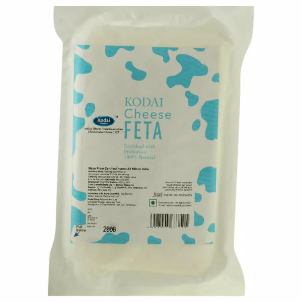Kodai Feta Cheese 200 g (Pack) JioMart
