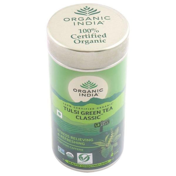 Organic India Tulsi Green Tea 100 g JioMart