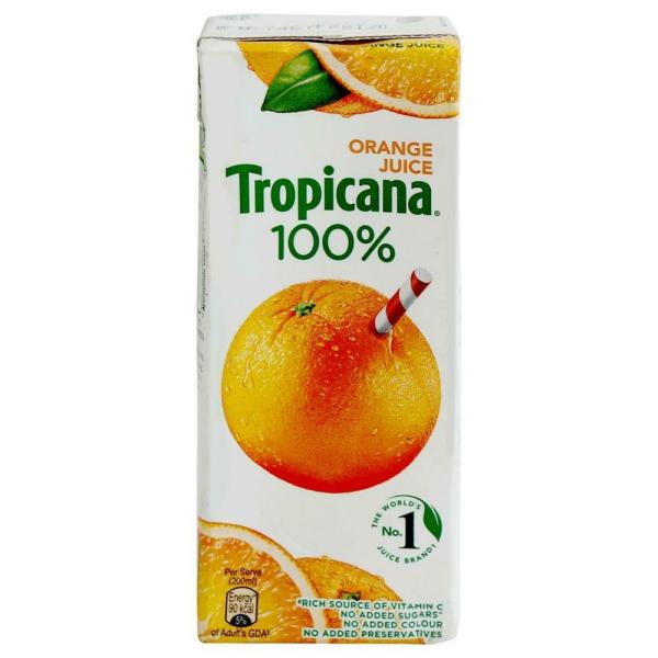 Tropicana 100 Orange Juice 200 ml JioMart