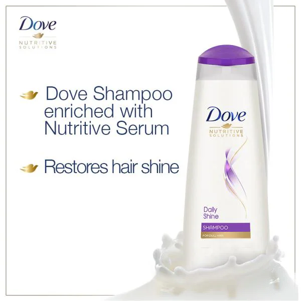 Dove Nutritive Solutions Daily Shine Shampoo 340 ml JioMart
