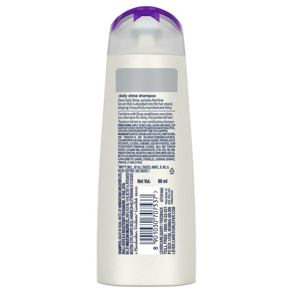 Dove Nutritive Solutions Daily Shine Nutritive Serum Shampoo 80 ml