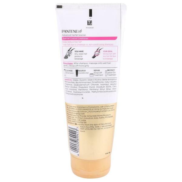 Pantene Pro-V Hair Fall Control Hair Conditioner 175 ml - JioMart