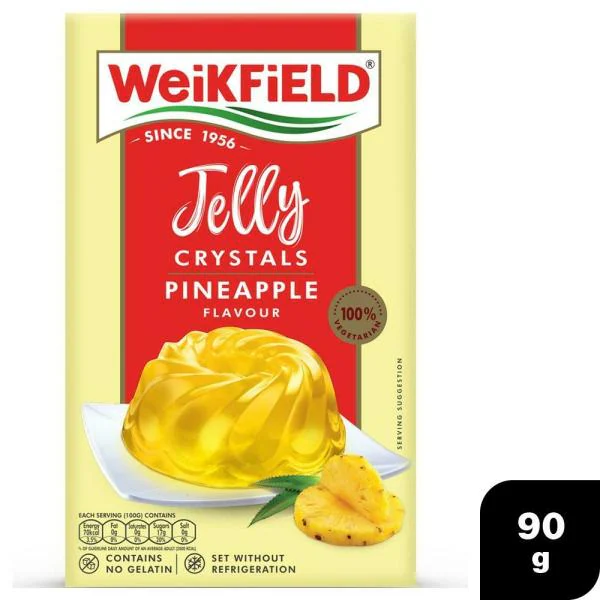 Weikfield Pineapple Flavour Jelly Crystals 90 g JioMart