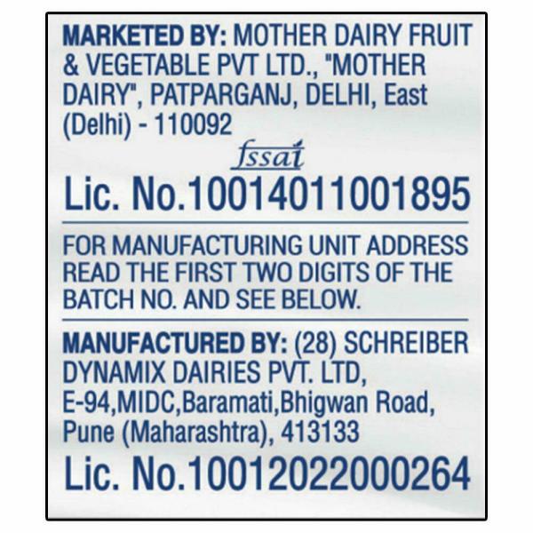 Mother Dairy Toned Milk 1 L (Tetra Pak) JioMart