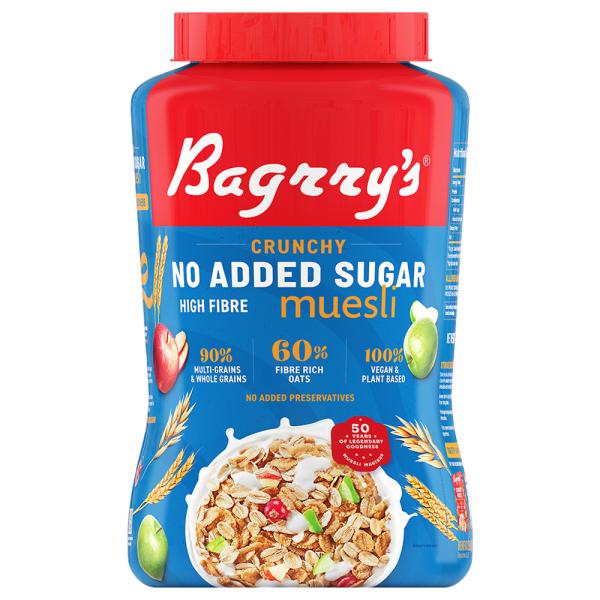 Bagrry's Diet Crunchy Muesli (No Added Sugar) 1 kg JioMart