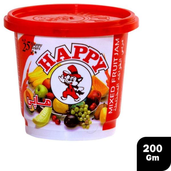 Happy Mixed Fruit Jam 200 g JioMart
