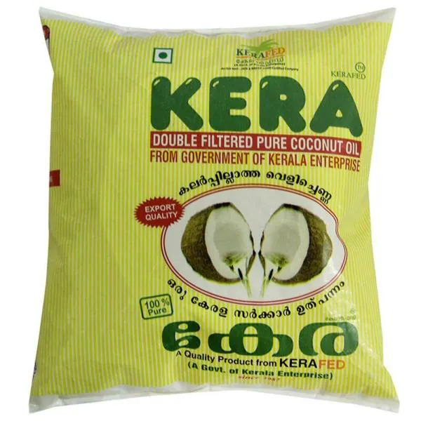 Kera Double Filtered Pure Coconut Oil 500 ml JioMart