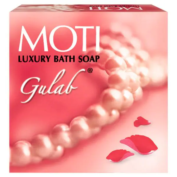Moti Gulab Luxury Bath Soap 150 g - JioMart