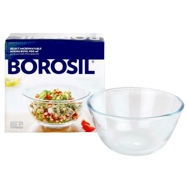 Borosil Round Glass Mixing Bowl 900 ml JioMart