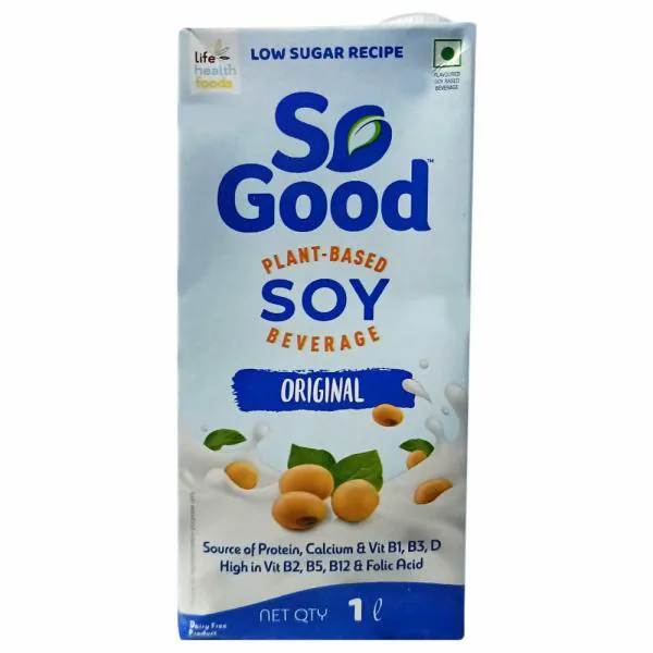 So Good Original Soy Milk 1 L (Tetra Pak) JioMart