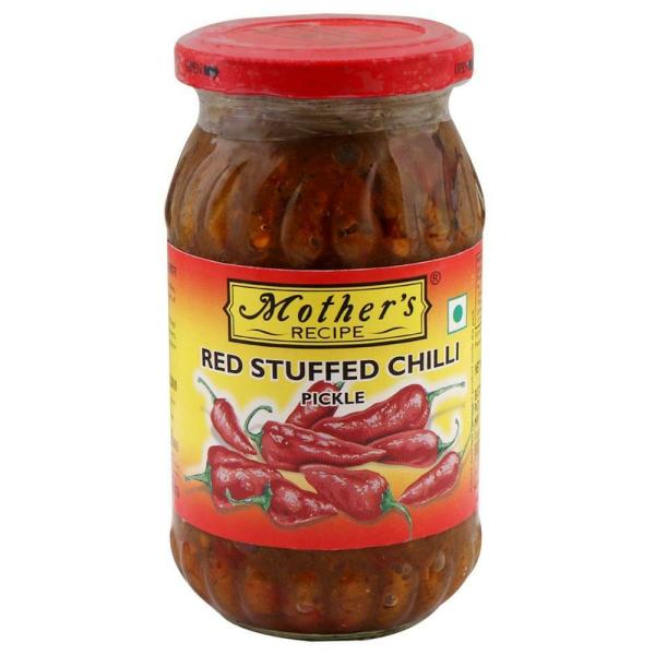 Mother's Recipe Stuffed Red Chilli Pickle 400 g JioMart