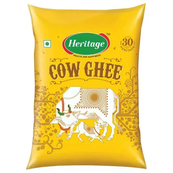 Heritage Cow Ghee 1 L (Pouch) JioMart