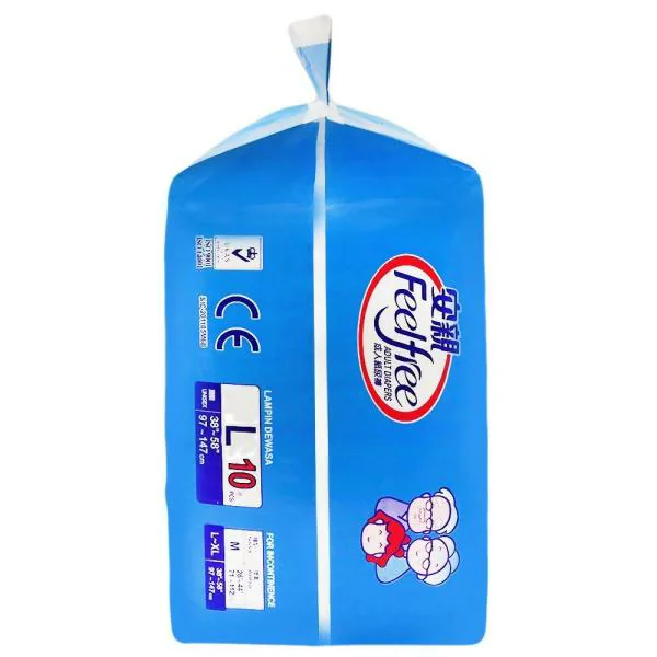 Feel Free Adult Diapers (L, 38 58 inches) 10 count JioMart