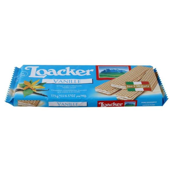 Loacker Vanilla Wafers 175 g JioMart