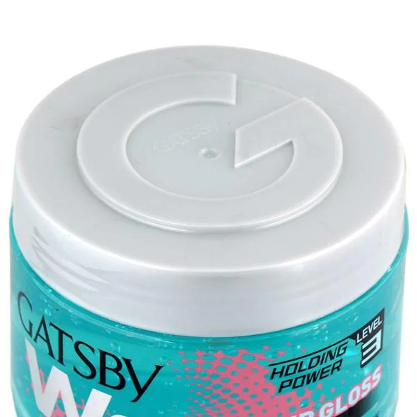Gatsby Water Gloss Hard Holding Power Level 3 Wet Look Styling Hair Gel 300  g - JioMart