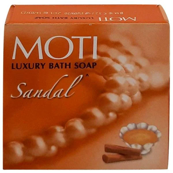 Moti Sandal Luxury Bath Soap 75 g - JioMart