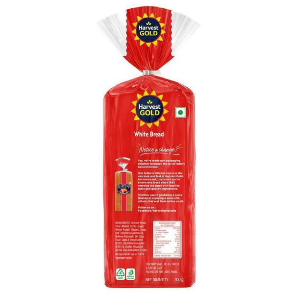 Harvest Gold Premium White Bread 700 g (Pack) JioMart