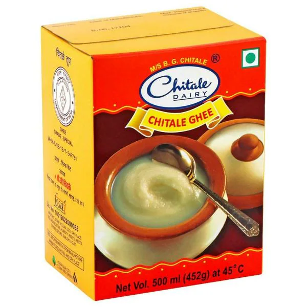 Chitale Pure Ghee 500 ml (Carton) JioMart