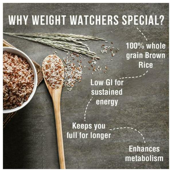 India Gate Weight Watchers Special Brown Rice 1 kg JioMart