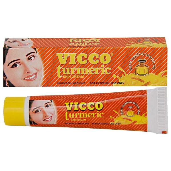 Vicco Turmeric Skin Cream with Sandalwood Oil 15 g JioMart
