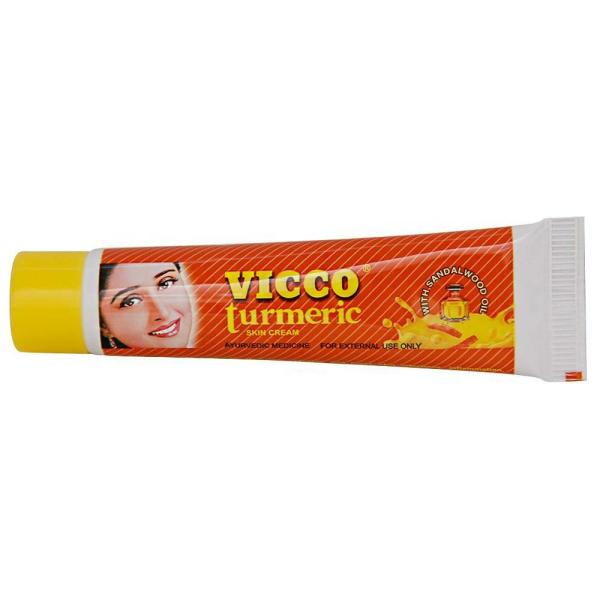 Vicco Turmeric Skin Cream with Sandalwood Oil 15 g JioMart