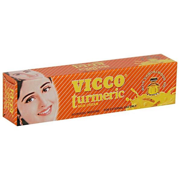 Vicco Turmeric Skin Cream with Sandalwood Oil 15 g JioMart