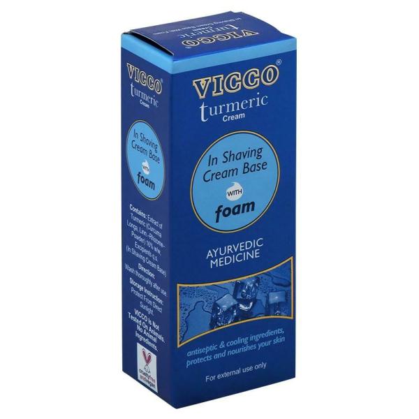 Vicco Turmeric Cream with Foam 30 g JioMart