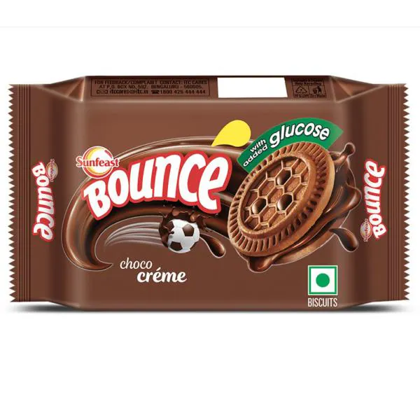Sunfeast Bounce Choco Creme Biscuits 58 g JioMart