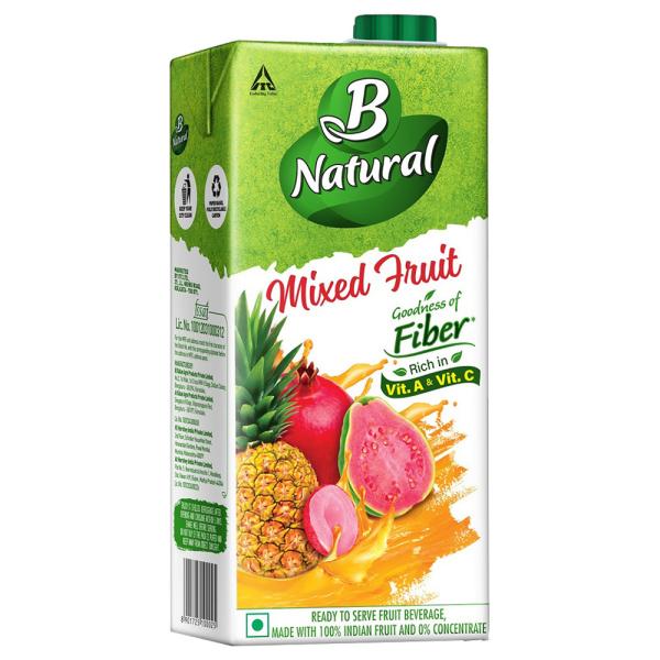 B Natural Mixed Fruit Juice 1 L JioMart