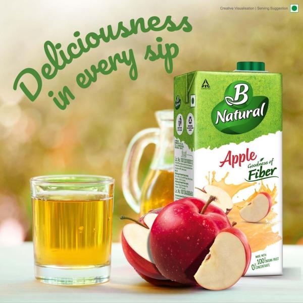 B Natural Apple Juice 1 L JioMart