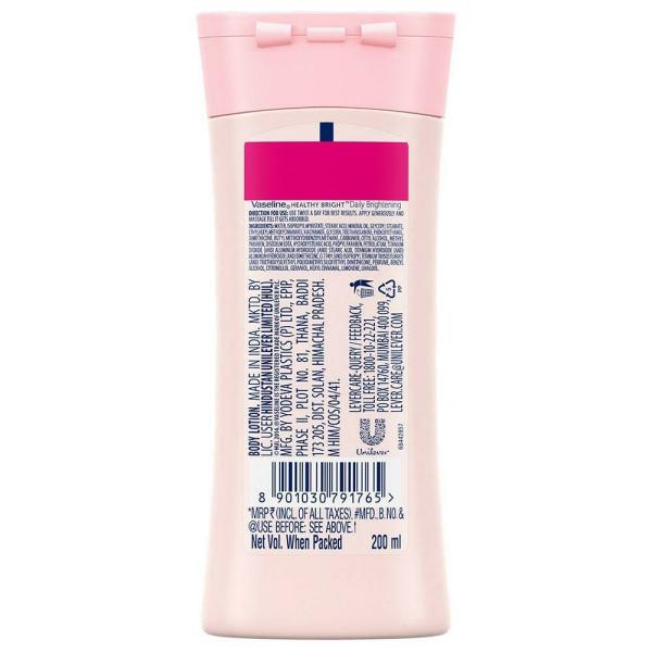 Vaseline Healthy Bright Daily Brightening Body Lotion 200 ml JioMart