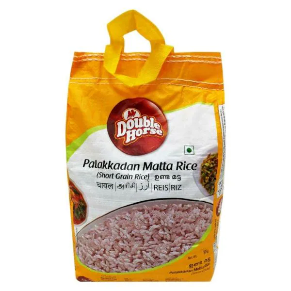Double Horse Palakkadan Matta Rice 5 kg - JioMart