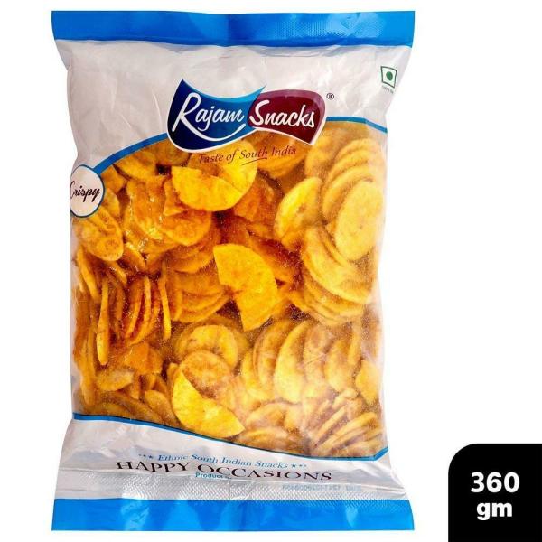 Rajam Snacks Banana Chips 360 g JioMart