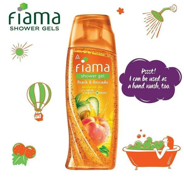 Fiama Peach & Avocado Shower Gel 250 ml - JioMart