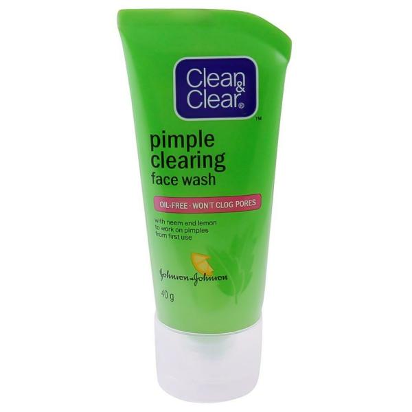 Clean & Clear Pimple Clearing Face Wash 40 g JioMart