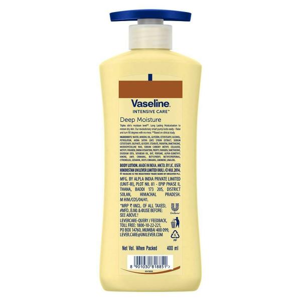 Vaseline Intensive Care Deep Moisture Lotion 400 ml JioMart