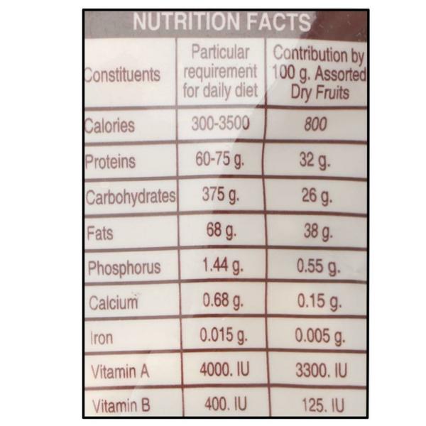 Manak Mixed Dry Fruits 100 g JioMart