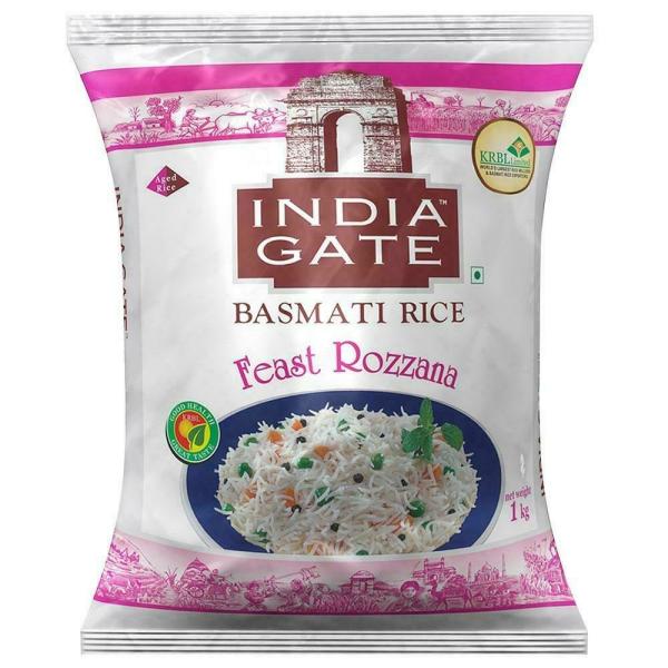 India Gate Feast Rozzana Basmati Rice 1 kg JioMart