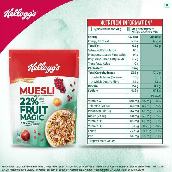Kellogg's Fruit Magic Muesli 500 g JioMart
