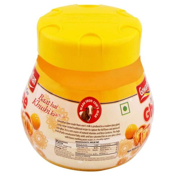 Gowardhan Pure Cow Ghee 500 ml (Jar) JioMart