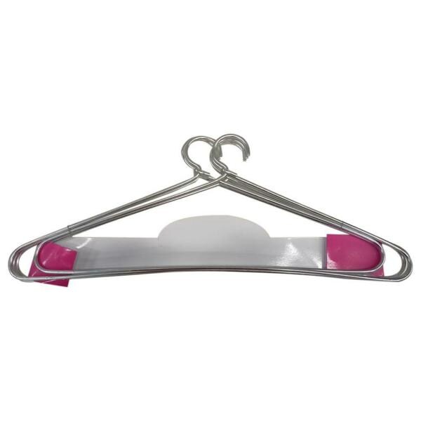 Biju Aluminium Cloth Hanger 16 in (Set of 6) JioMart
