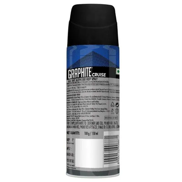 Graphite Cruise Deo Body Spray for Men 150 ml JioMart