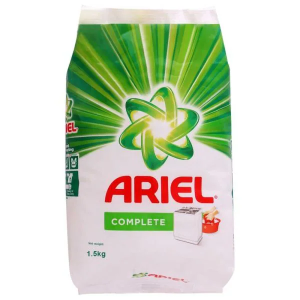 Ariel Complete Detergent Powder 1 kg (Get Extra 500 g Free) JioMart
