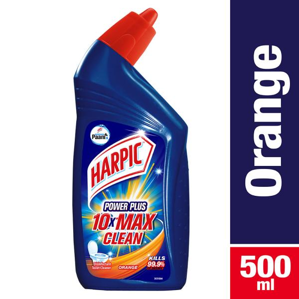 Harpic Power Plus Orange Disinfectant Toilet Cleaner 500 ml JioMart