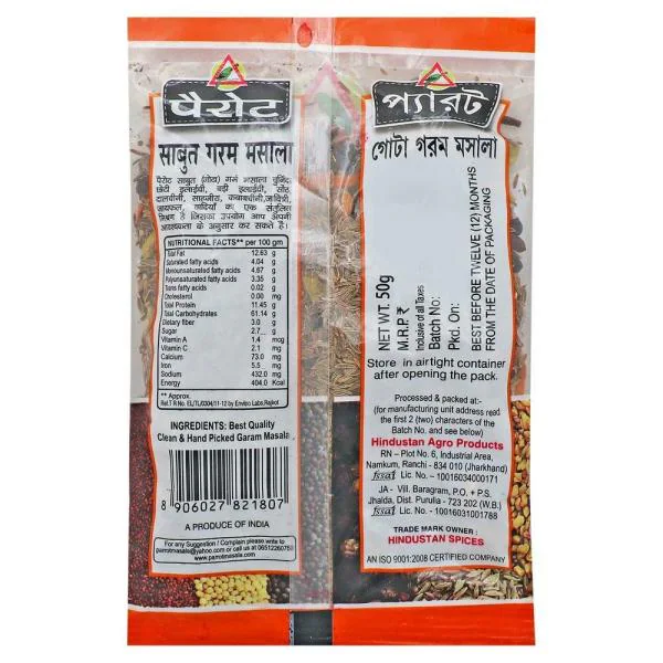 Parrot Gota Garam Masala 50 g JioMart