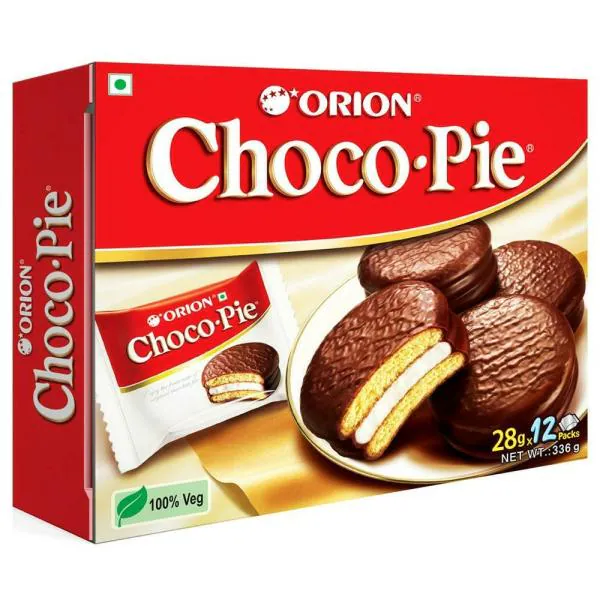 Orion Choco Pie 28 g (Pack of 12)