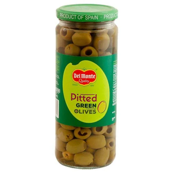 Del Monte Pitted Green Olives 450 g JioMart