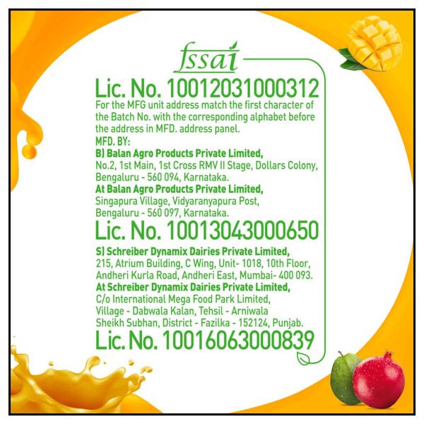 B Natural Mixed Fruit Juice 180 ml JioMart