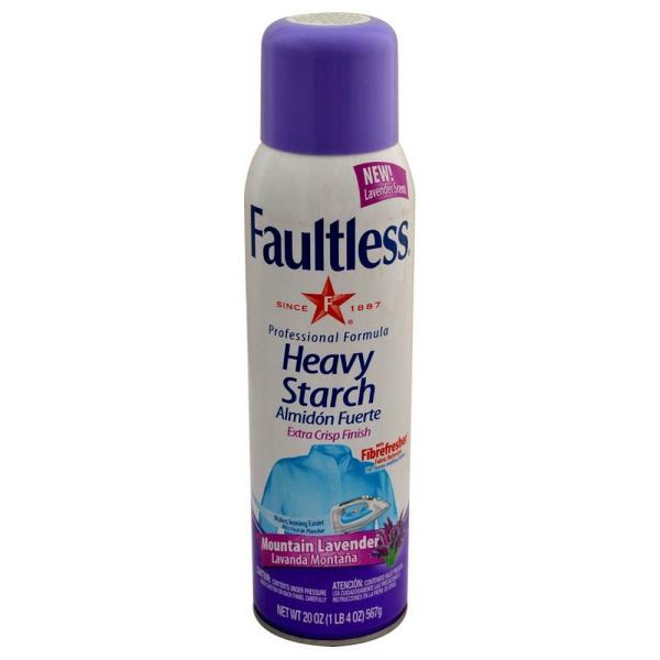 Faultless Mountain Lavender Heavy Starch Spray 567 g JioMart
