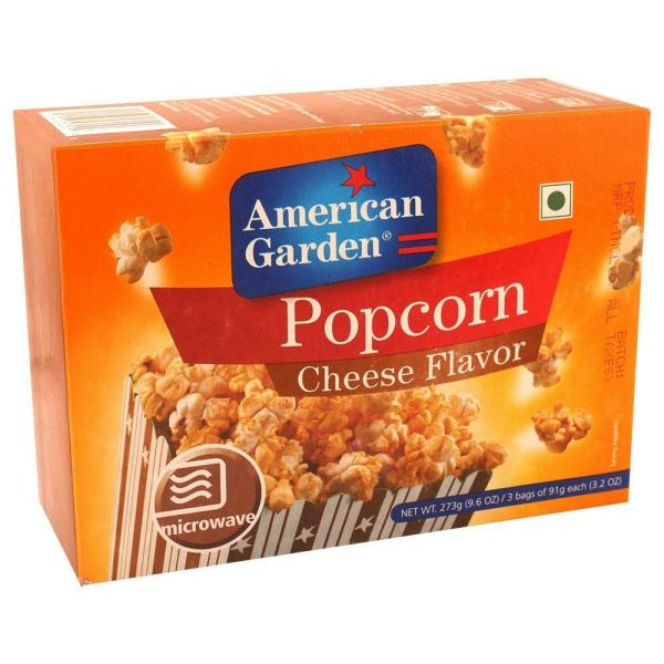 American Garden Cheese Microwave Popcorn 273 g JioMart